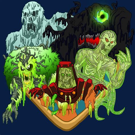 Scooby-Doo Monster Gallery: Slime by MrToothyTheShadowMan on DeviantArt