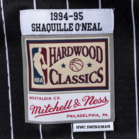 Mitchell & Ness Orlando Magic #32 Shaquille O'Neal black Swingman ...
