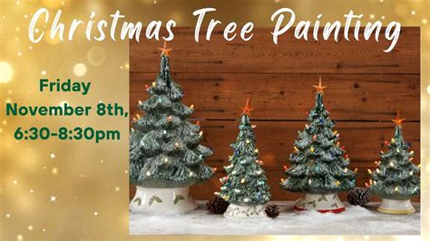 Vintage Christmas Tree Painting, 4132 E Grand River Ave, Howell, MI ...