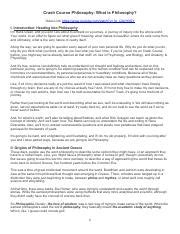 Image result for Philosophy Crash Course