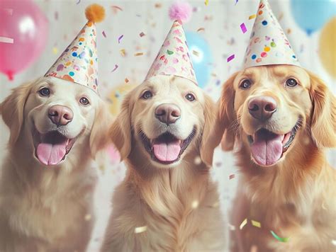 Free photo dog birthday party | Premium AI-generated image