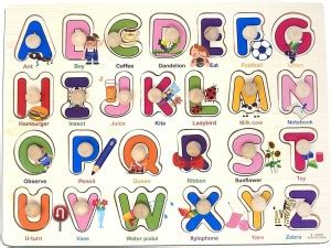 Parteet Wooden Colorful Learning Numeric Numbers Board for Kids with ...