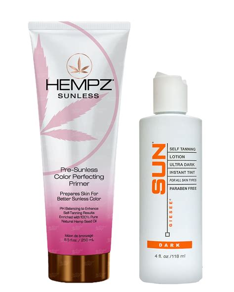 Hempz Sunless Sunless Skin Color and Sun Labs Self Tanner Lotion https ...