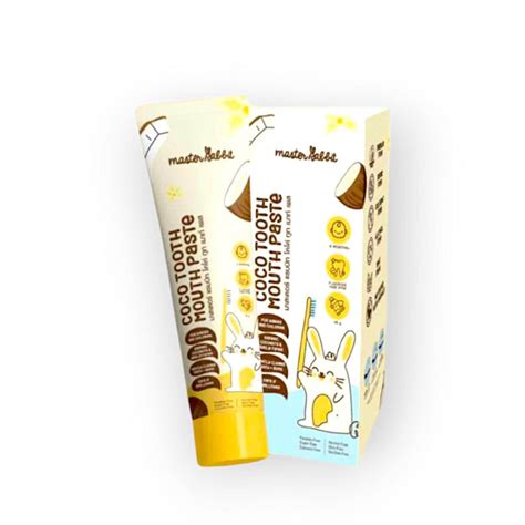 Master Rabbit Toothpaste for Children Coco Tooth Mouth Paste – BabyAmore
