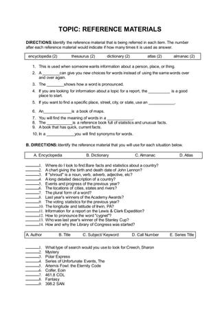 Image result for Reference Material Code