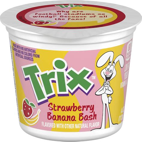 Yoplait® Trix™ Gluten Free Yogurt Single Serve Cup Strawberry Banana ...