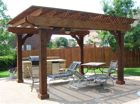 Free Standing Patio Cover Designs