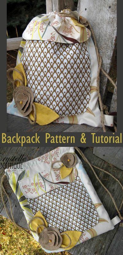 Image result for Backpack Pattern Free