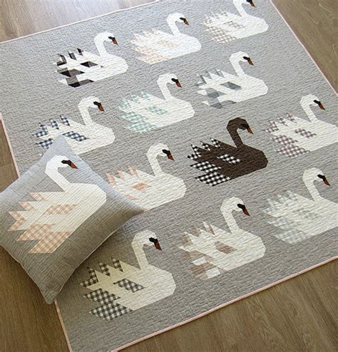 Image result for Swan Quilt Pattern