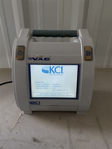 KCI INFO VAC INFOV.A.C Negative Pressure Wound System Pump - Medsold