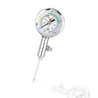 Vbestlife Ball Pressure Gauge, Air Pressure Gauge Barometer Tool Adjust ...