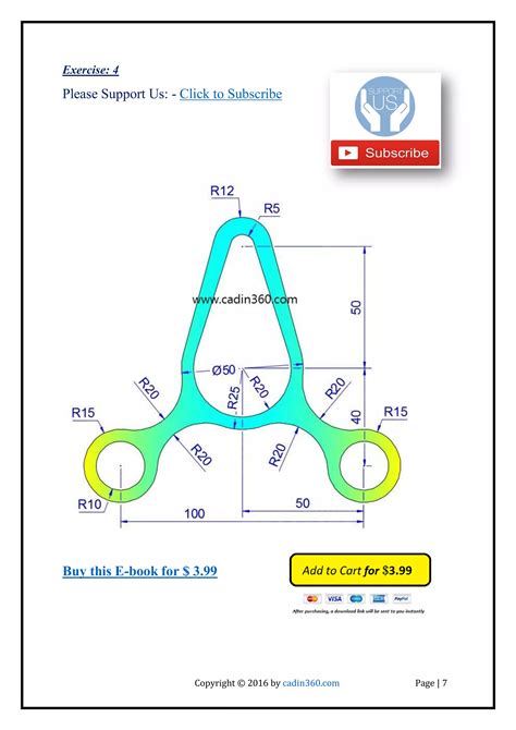 Image result for CAD Drawing Exercises