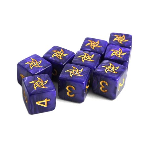 Acheter Set de 9 Dés 6 Faces Elder Dice: The Astral Elder Sign Mystic ...