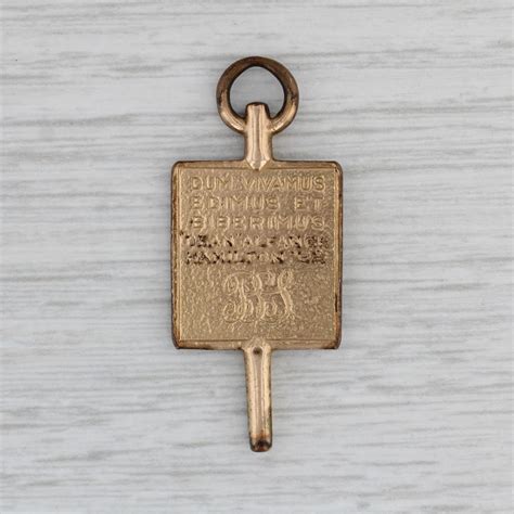 Kappa Beta Phi Key Fob Fraternity Secret Society Pendant Antique 1922 ...