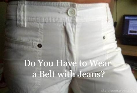 How to Tighten Jeans without Belt? | Style Jeans Wear