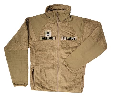 Military OCP Fleece Jacket - Coyote Brown