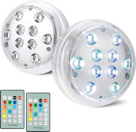Amazon.com : BIGMONAT Battery Operated Shower Lights Waterproof ...