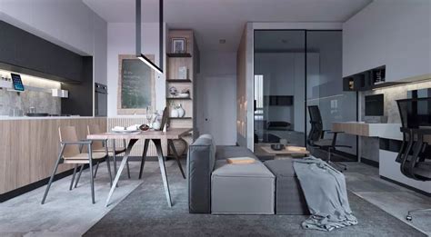 在38平米的微型公寓内，享受豪华居住感 | Tyoma Atsone-建E网设计案例