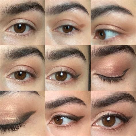 Pictorial on my partial hooded eye winged liner! : r/HoodedEyes