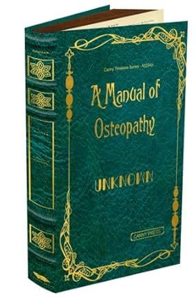 Buy A Manual of Osteopathy Book Online at Low Prices in India | A ...