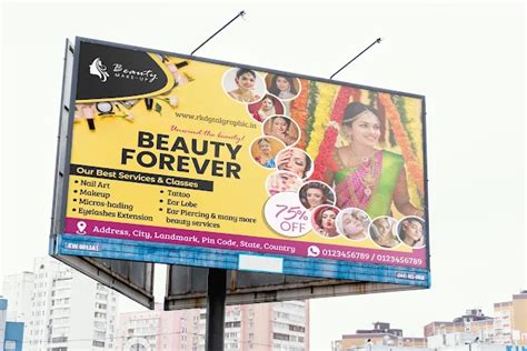 Download Flex Banner Design Template of Beauty Forever by RK digital ...