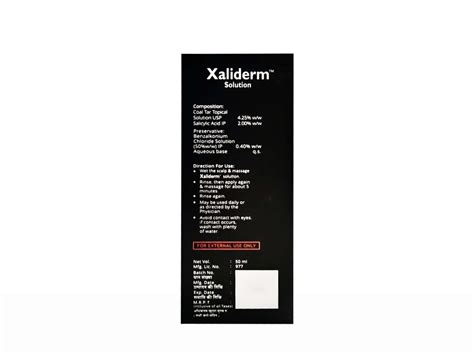 Buy Xaliderm Scalp Solution Online at Best Price | Clinikally