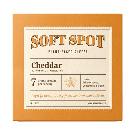 Vegan English Cheddar Cheese | Dairy-Free & Lactose-Free Cheddar | Soft ...