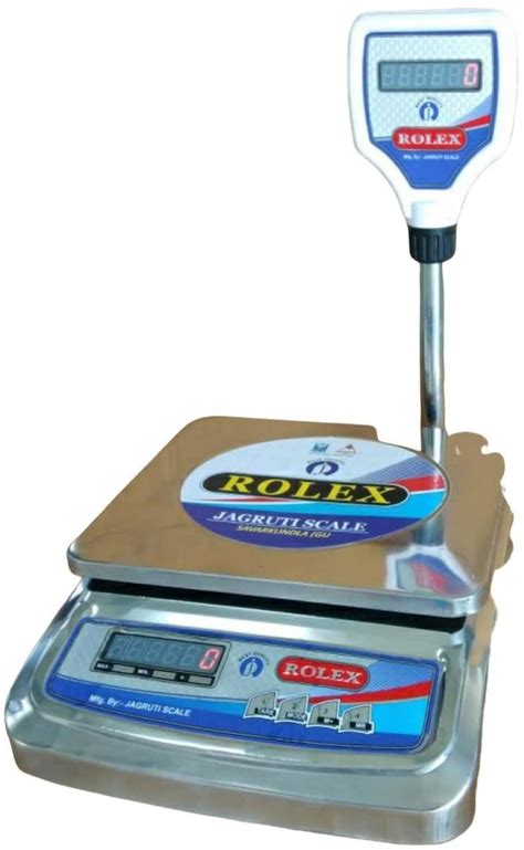 Buy Table Top Regular Mini Weighing Scale 20 Kg, with Poll Display ...