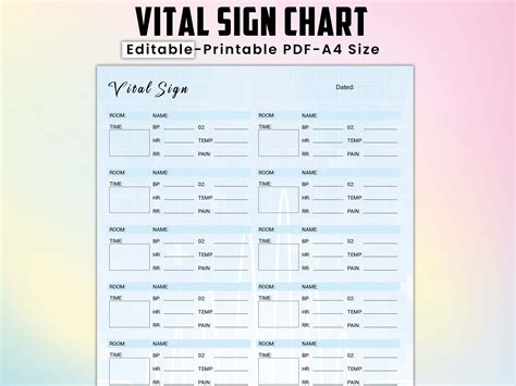 Image result for VitalSigns Chart Form