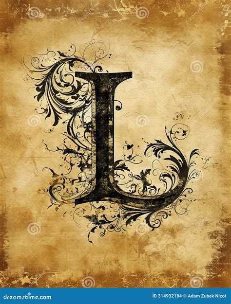 Vintage Letter L