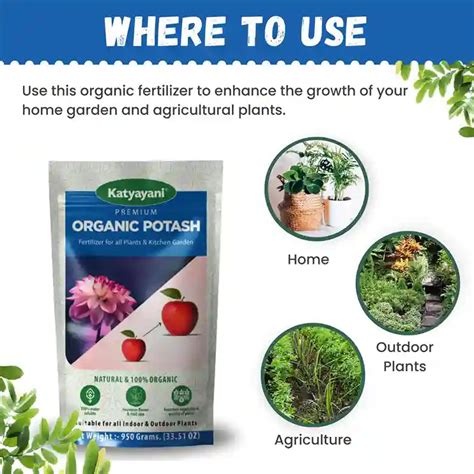 Buy Katyayani Organic Potash Fertilizer for Plants | Upto 60% Off