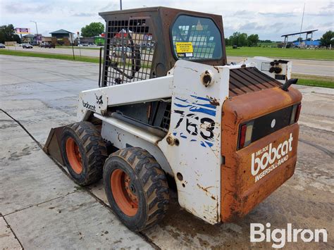 Bobcat 763 Skid Steer W/Bucket | Construction | BigIron