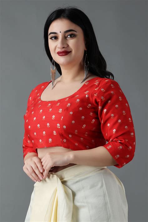 Buy Red Blouse & Plus Size Blouses - Apella