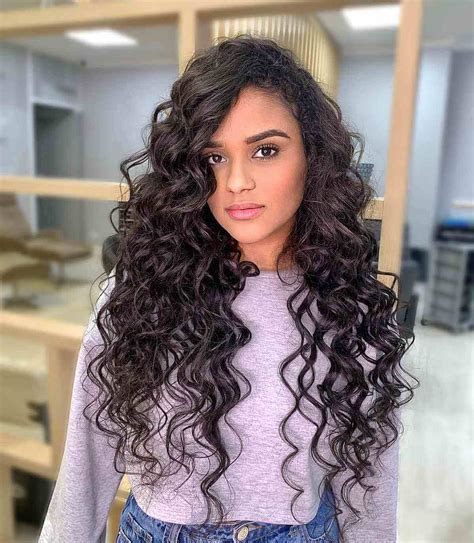 Wavy Black Hair Model Gorgeous Curly Hairstyles For Wedding Day Hair