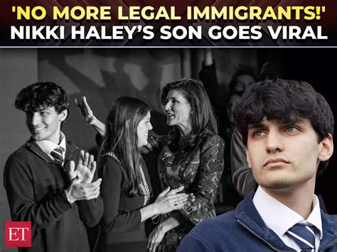 'Your mother is immigrant': Nikki Haley’s gen-z son Nalin trolled ...