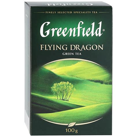 Чай зеленый Гринфилд (Greenfield) Байховый Флаинг Драгон | отзывы