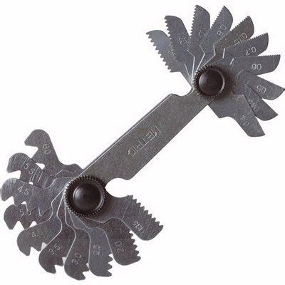 Image result for Thread Pitch Gaug