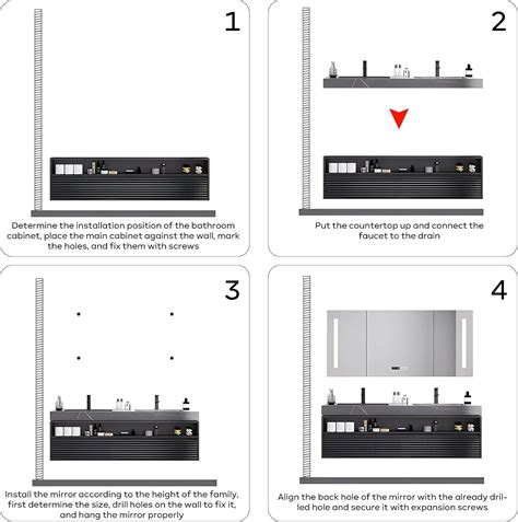 LUTHXAY Double Bathroom Vanity,Floating Bathroom Vanity with India | Ubuy