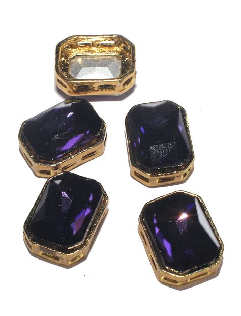 Mahabal Creations - Kundan Stones Glass Beads for Craft, Embroidery and ...