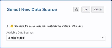 Changing the Data Source