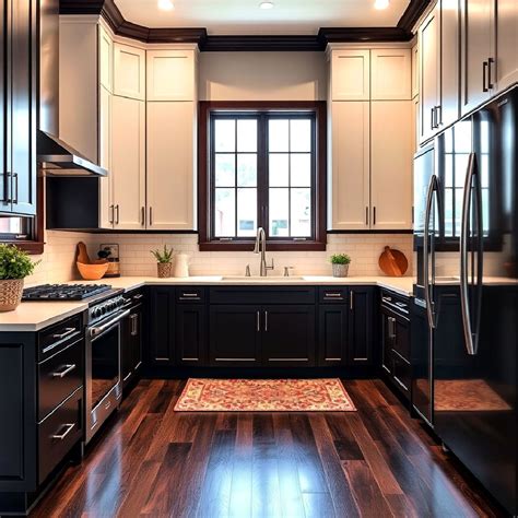 25 Kitchens With Dark Wood Floors You'll Adore