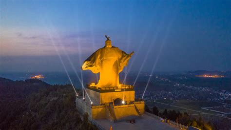 震撼！亚洲最高历史人物铸铜雕像在河南这个景区-大河网