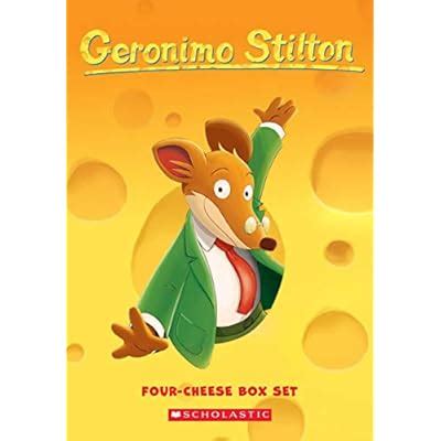 Geronimo Stilton Four Cheese Box Set Books 1-4 India | Ubuy