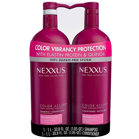 Nexxus Color Assure Shampoo and Conditioner (33.8 fl. oz., 2 pk.) - Walmart.com