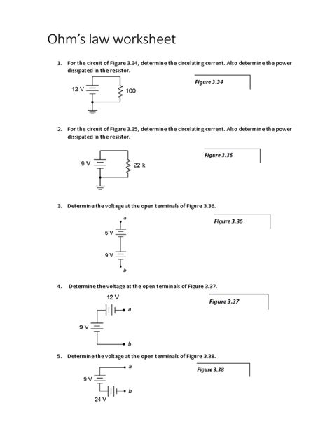 Image result for Ohms Law Free Science Lessons