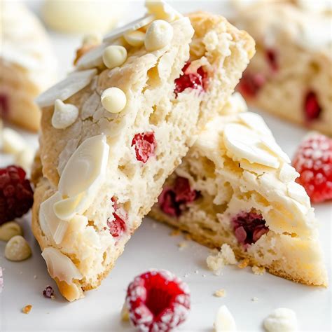 Raspberry White Chocolate Scone Mix – The Milled Olive