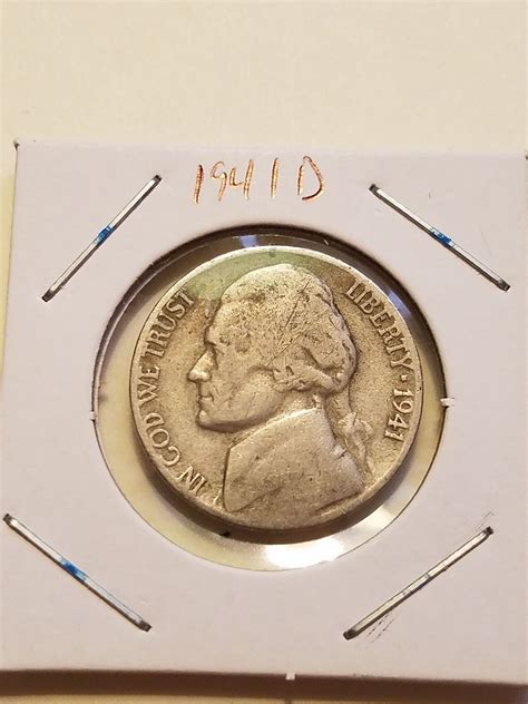 1941 D Jefferson Nickel - For Sale, Buy Now Online - Item #754922
