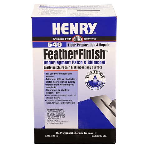 HENRY 549 FeatherFinish™ Underlayment Patch and Skimcoat