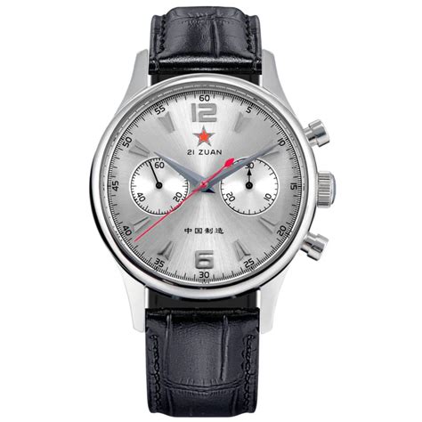 Sugess Seagull Movement Watch SU1963S 1963 40mm Silver Dial Swan Neck ...
