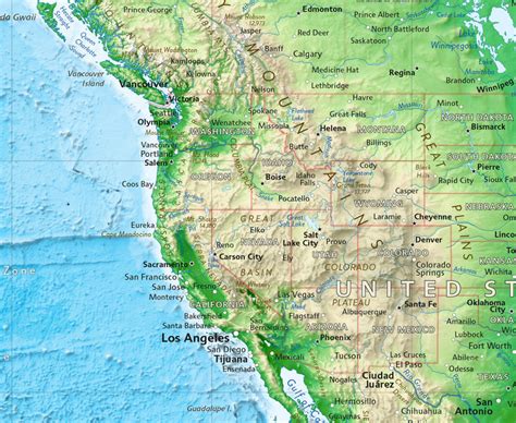 Detailed World Wall Map 的图像结果